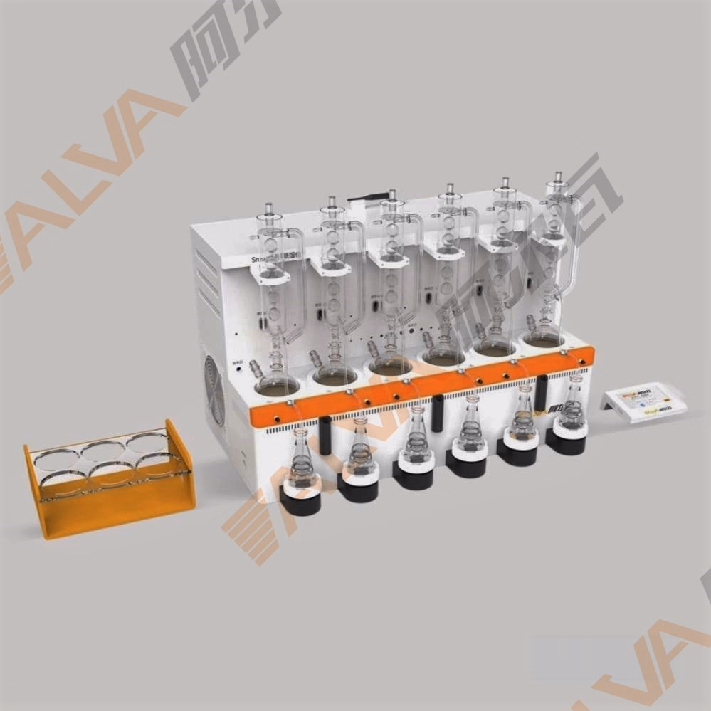 DL6 Six-Position Automatic Laboratory Distillation Apparatus