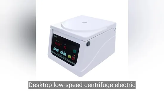 Low Speed Laboratory Centrifuge Multipurpose Precision Centrifuge for Chemical Experiment - Centrifu