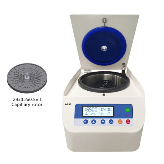 16500rpm High Speed Capillary Hematocrit Centrifuge for Hospital Medical Use - Hematocrit Centrifuge